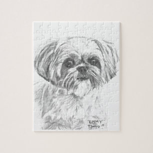 Puzzle Dessin de Shih Tzu