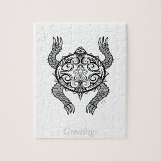 Puzzle Dessin de tortue