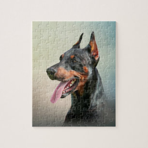 Puzzle Dessin Doberman