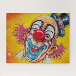 Puzzle Dessin drôle de clown