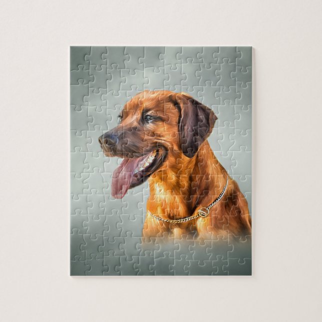 Puzzle Dessin Rhodesian Ridgeback (Vertical)
