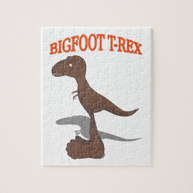 Puzzle Dessin T-Rex Bigfoot (Vertical)