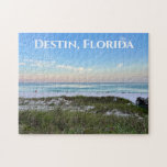 Puzzle Destin Floride Belle Sunset Beach Photographie<br><div class="desc">Ce pittoresque puzzle de photographie de plage de Destin en Floride présente le magnifique coucher de soleil rose et orange touchant doucement les vagues de l'océan au-dessus du sable et de l'herbe de mer. Un joli décor de murs en bord de mer s'imprime de votre lieu de vacances préféré ou...</div>