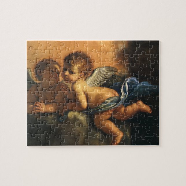 Puzzle Détail d'ange, Saints patrons de Modène par Guerci (Horizontal)