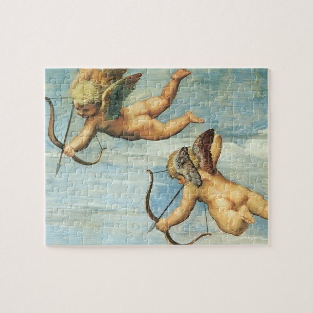 Puzzle Détail des anges du Triomphe de Galatée par Raphaë (Horizontal)