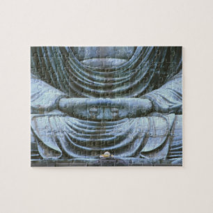 Puzzle Détail du grand bouddha, temple Kotokuji, Kamakura