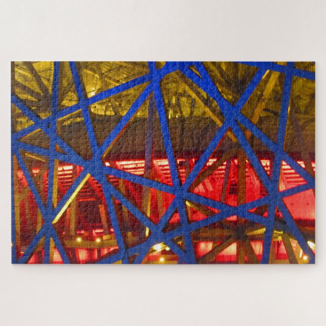 Puzzle détail du nid d'oiseaux (Horizontal)