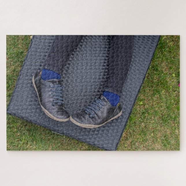 Puzzle Détente sur l'herbe (Horizontal)