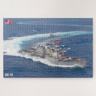 Puzzle DÉTROYEUR DE MISSILES GUIDÉS - DDG-110 (20 x 30 PO