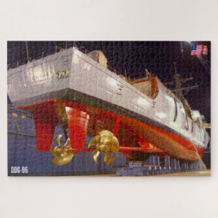 Puzzle DÉTROYEUR DE MISSILES GUIDÉS - DDG-96 (20 x 30 POU