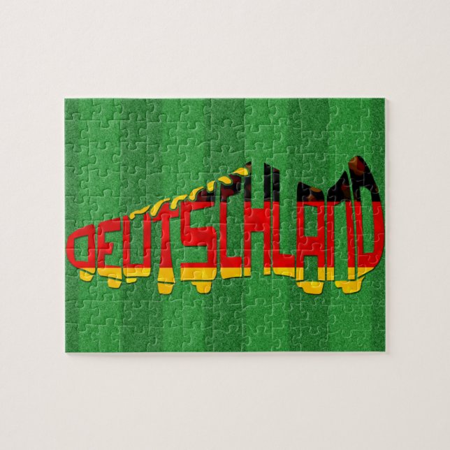 Puzzle Deutschland Allemagne - Soccer Cleat (Horizontal)
