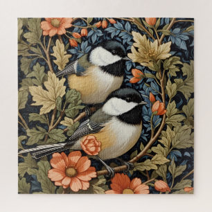 Puzzle Deux Beaux Pickadee Noirs