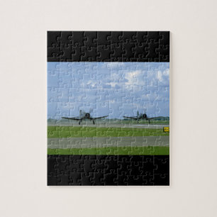 Puzzle Deux corsaires de Vought F4U, avions de