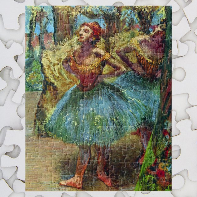 Puzzle Deux Danseuses par Edgar Degas, Art de ballet vint (Créateur téléchargé)