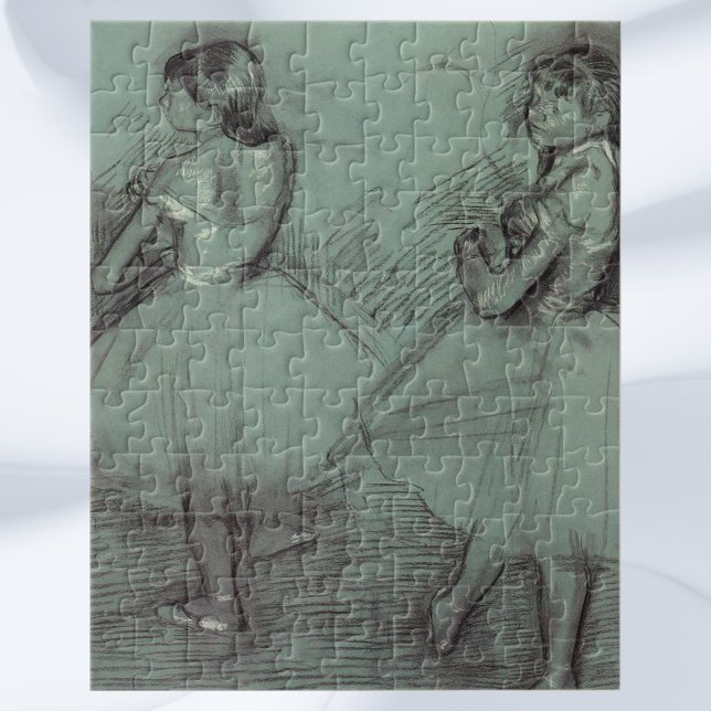 Puzzle Deux danseuses par Edgar Degas, Art de ballet vint (Créateur téléchargé)
