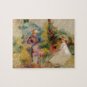 Puzzle Deux femmes dans un jardin par Kazimir Malevich