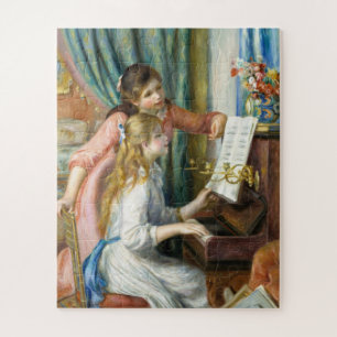 Puzzle Deux jeunes filles au piano par Auguste Renoir Art