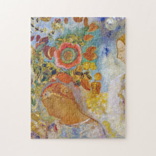 Puzzle Deux jeunes filles parmi les fleurs, Redon