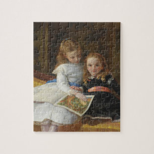 Puzzle Deux Jeunes Filles Victoriennes En Perte