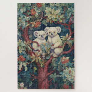 Puzzle Deux Koalas assis dans un gommier