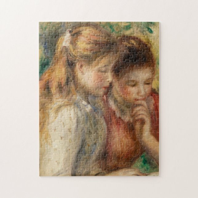 Puzzle Deux Lectures - Renoir Impressionniste Peinture (Vertical)