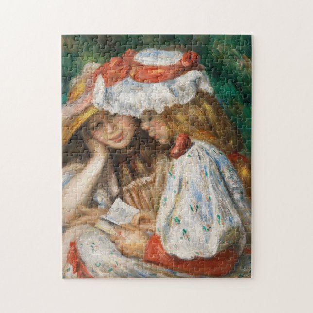 Puzzle Deux Lectures - Renoir Impressionniste Peinture (Vertical)