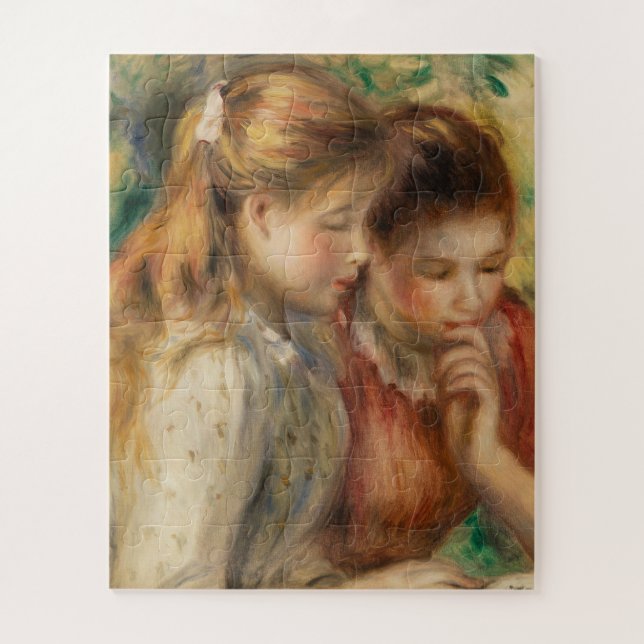 Puzzle Deux Lectures - Renoir Impressionniste Peinture (Vertical)