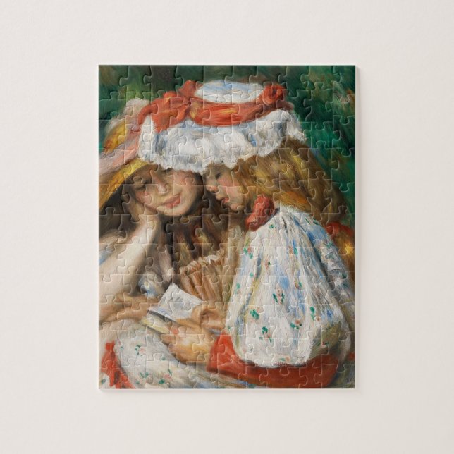 Puzzle Deux Lectures - Renoir Impressionniste Peinture (Vertical)