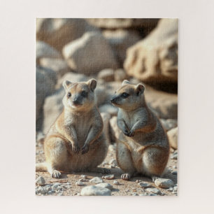 Puzzle Deux Quokkas d'Aussie Rottnest IsLand,