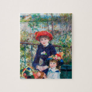 Puzzle Deux Soeurs (En Terrasse) Pierre Auguste Renoir