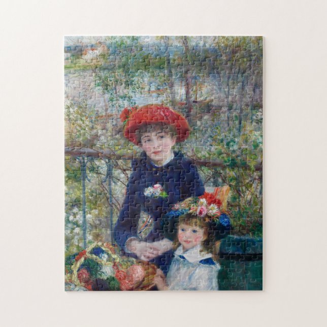 Puzzle Deux Soeurs (En Terrasse) | Renoir (Vertical)