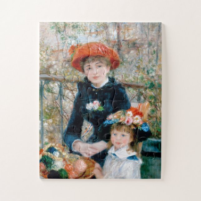 Puzzle Deux Soeurs - Renoir Impressionniste (Vertical)