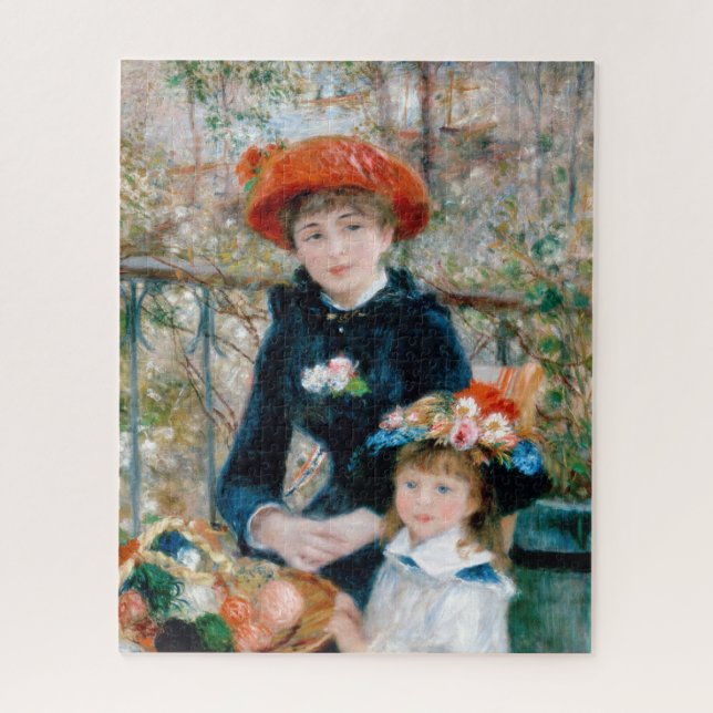 Puzzle Deux Soeurs - Renoir Impressionniste (Vertical)