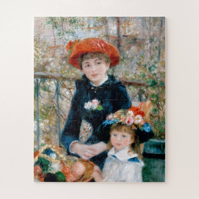 Puzzle Deux Soeurs - Renoir Impressionniste (Vertical)