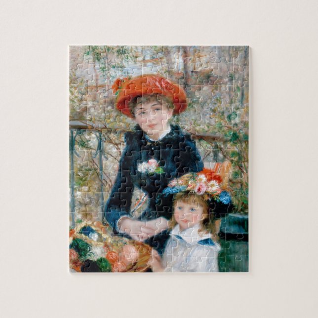Puzzle Deux Soeurs - Renoir Impressionniste (Vertical)