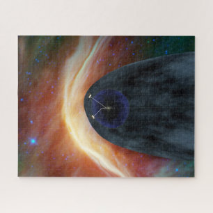 Puzzle Deux Voyageurs Spacecraft Explorer L'Espace Turbul