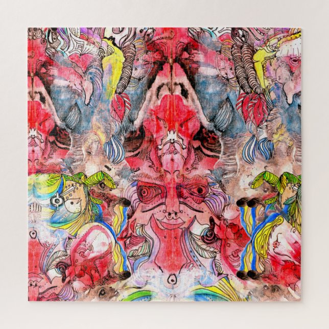 Puzzle Deuxième Vue – Impression d'Art Visionnaire Intuit (Vertical)