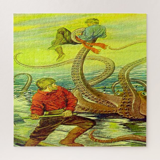 Puzzle "Devil Fish Tentacle!" (Vertical)