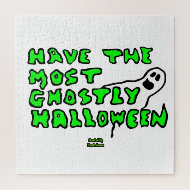 Puzzle d'Halloween de 20" X 20" (Vertical)