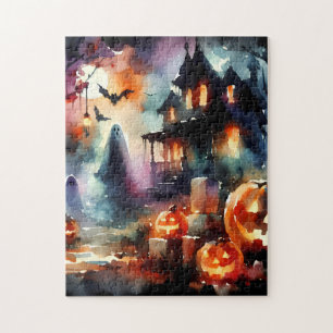 Puzzle d'Halloween éffrayant