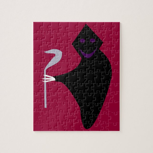 Puzzle d'Halloween faucheuse (Vertical)