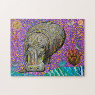 Puzzle d'hippopotame