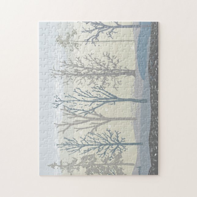 Puzzle d'hiver (Vertical)