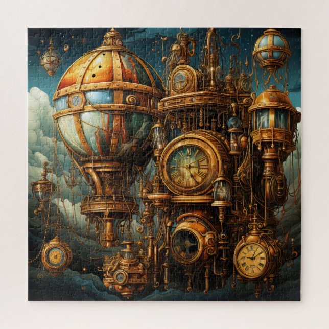 Puzzle d'horloges Steampunk (Vertical)