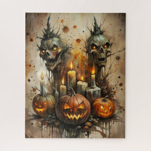 Puzzle d'horreur d'Halloween