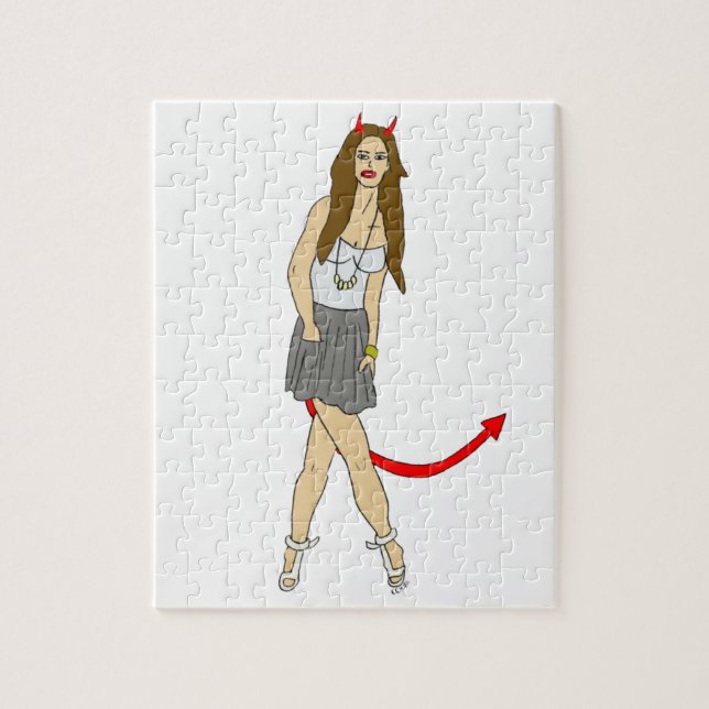Puzzle diablesse (Vertical)