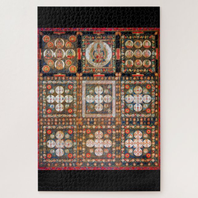 Puzzle Diagramme cosmique Mandala pour la méditation (Vertical)