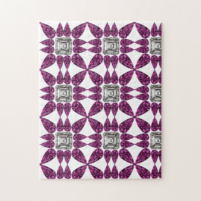Puzzle Diamant pourpre (Vertical)