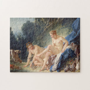 Puzzle Diana quittant son Bath par Francois Boucher