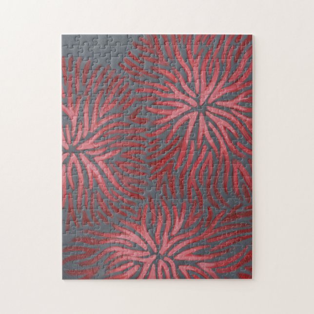 Puzzle Dianthus II 2-up (Vertical)